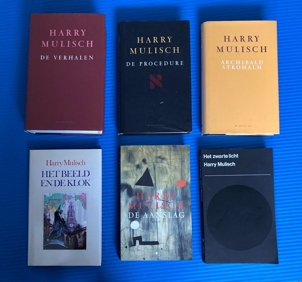 Harry Mulisch zes titels prijs is incl. verzenden, Verzenden, Zo goed als nieuw, Harry Mulisch, Nederland