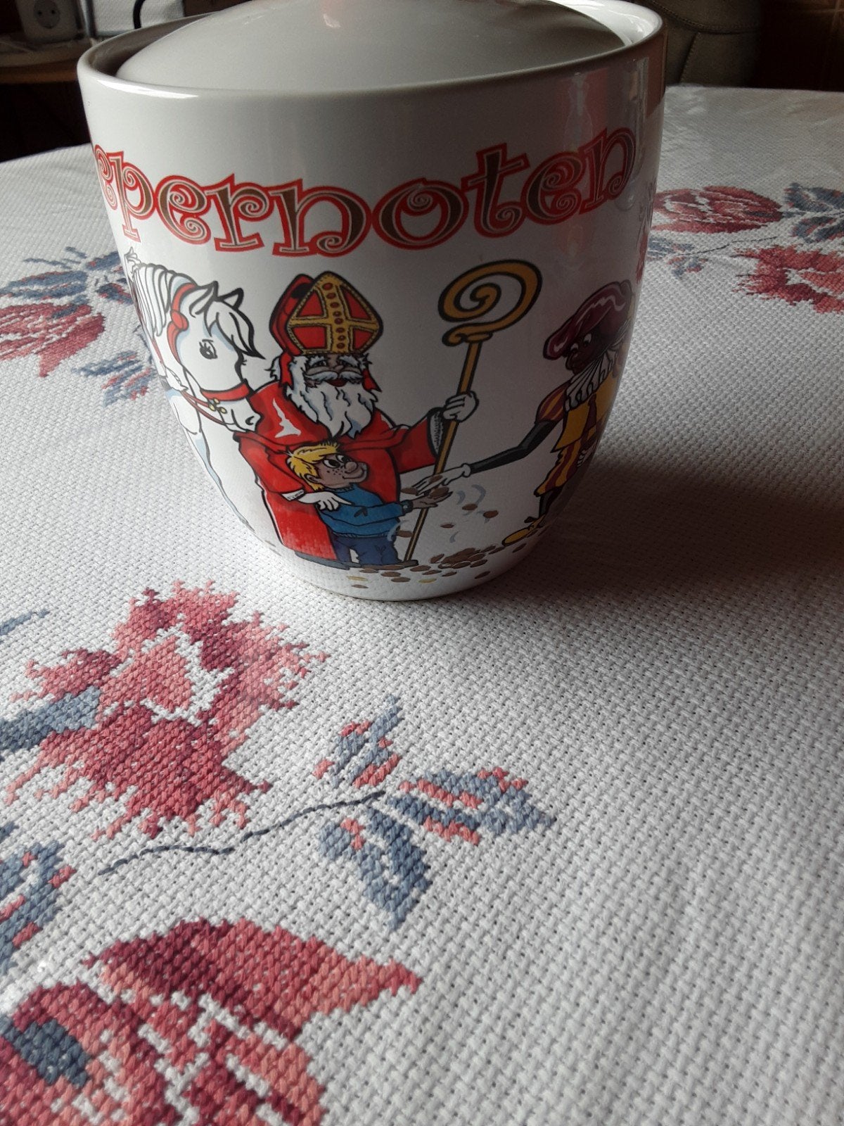 pepernotenpot sinterklaas servies, Diversen, Ophalen of Verzenden