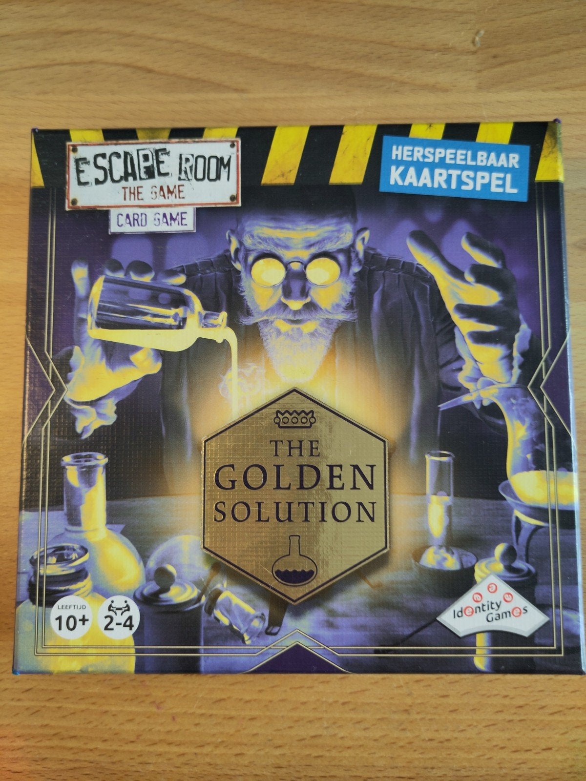 Escape Room The Game: The Golden Solution Kaartspel, Een of twee spelers, Ophalen of Verzenden, Zo goed als nieuw, Identity Games