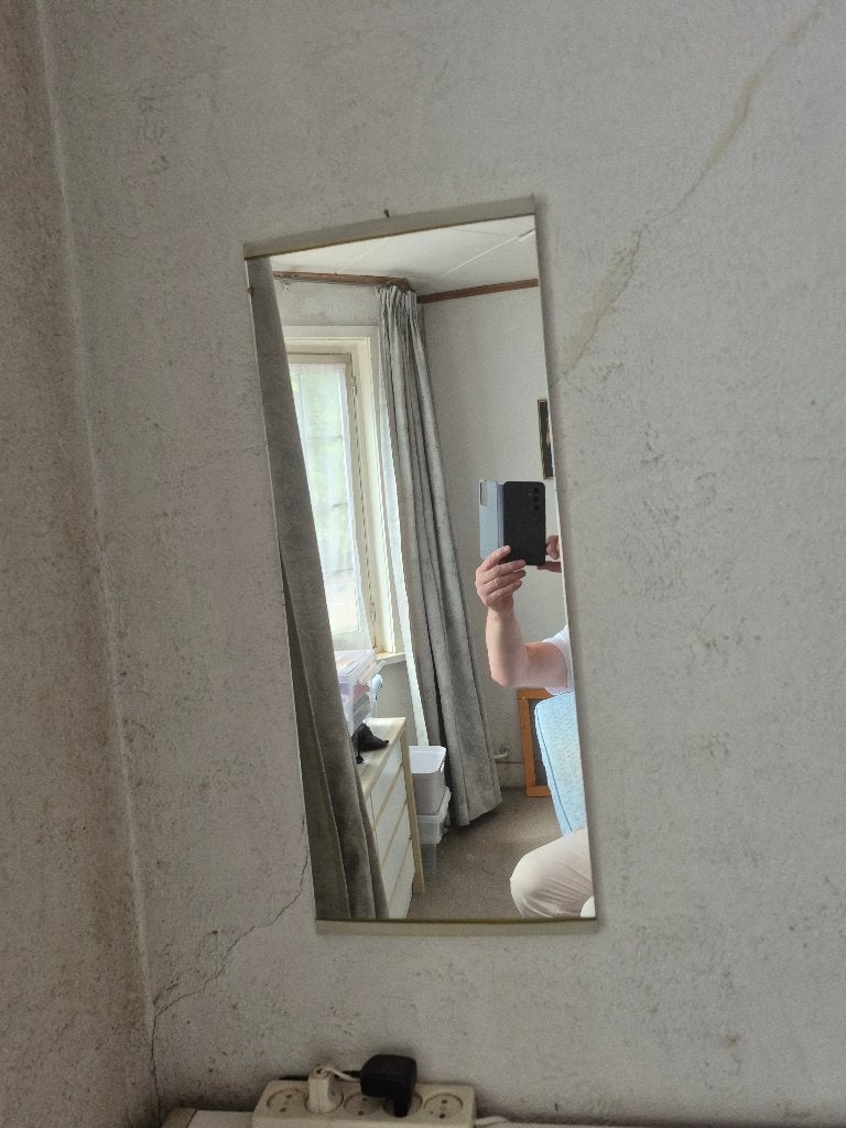 2 Rechthoekige spiegels, Ophalen, Minder dan 50 cm, Gebruikt, Minder dan 100 cm