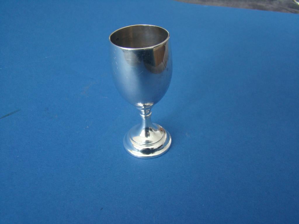 zilver eierdopje  is gemerkt, Antiek en Kunst, Antiek | Goud en Zilver, Ophalen of Verzenden, Zilver