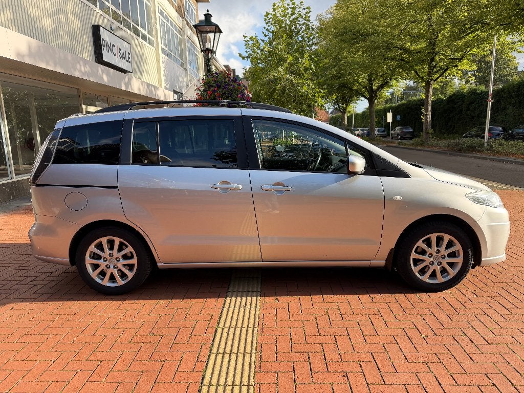 Mazda 5 2.0 Katano 2010 - 7P | NEW APK | 1E EIGENAAR, Auto's, Stof, Zwart, 4 cilinders, 7 stoelen