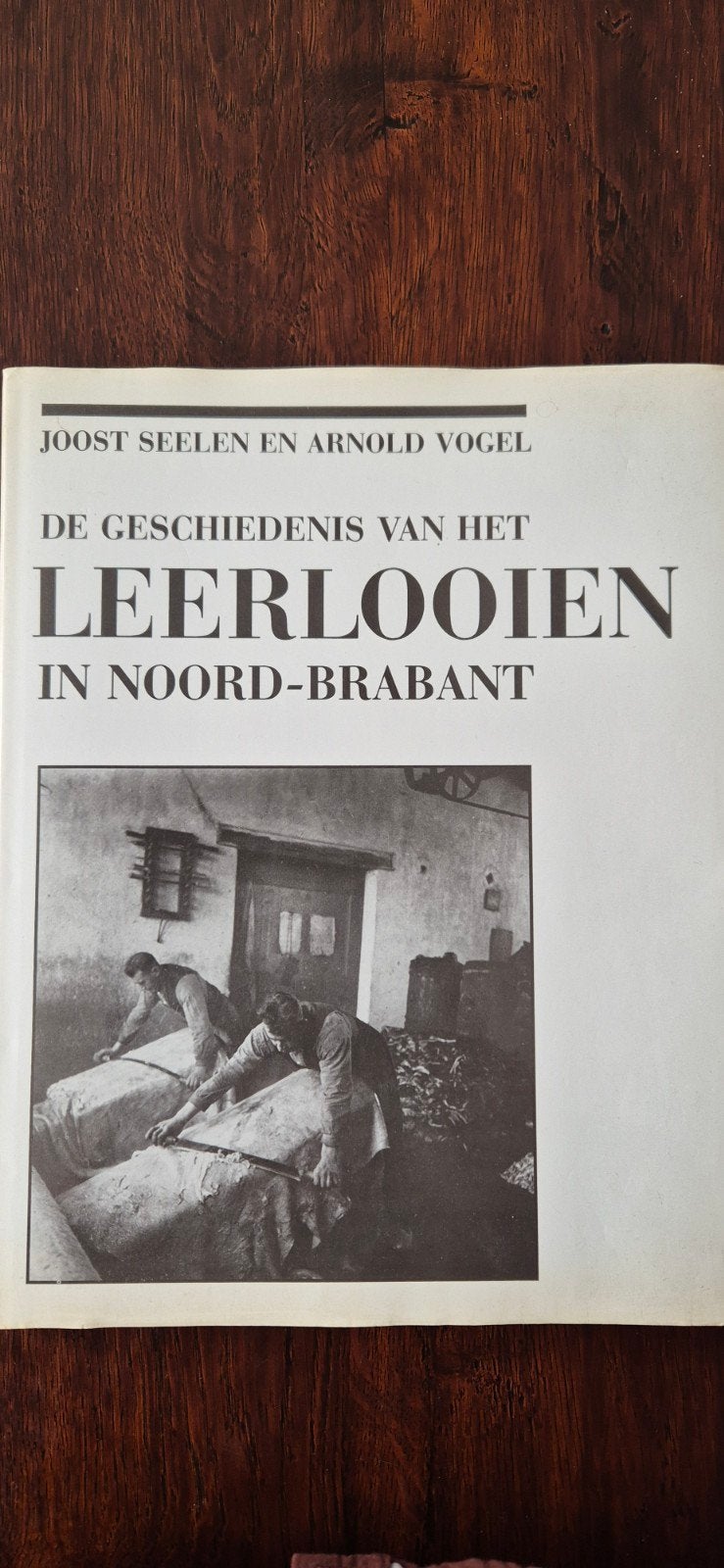 De Geschiedenis van het Leerlooien in Noord-Brabant, Ophalen of Verzenden, 20e eeuw of later, Zo goed als nieuw, Joost Seelen en Arnold Vogel