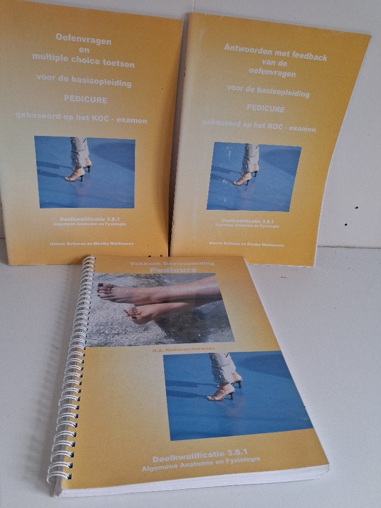 : Oefenvragen, Instrumentenwijzer, Voeten en Huid, Boeken, Ophalen, Zo goed als nieuw, Diverse auteurs