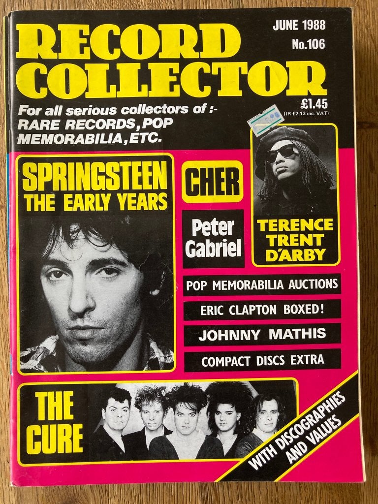 Record Collector 106 1988 Springsteen Cure Michael Jackson, Ophalen of Verzenden, Gelezen, Muziek, Film of Tv