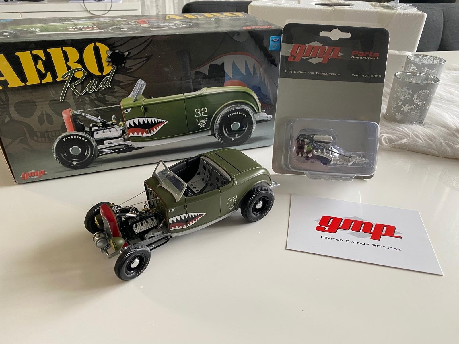 GMP Ford hot Rod 1.18., Hobby en Vrije tijd, Ophalen of Verzenden, Nieuw, Auto, Overige merken