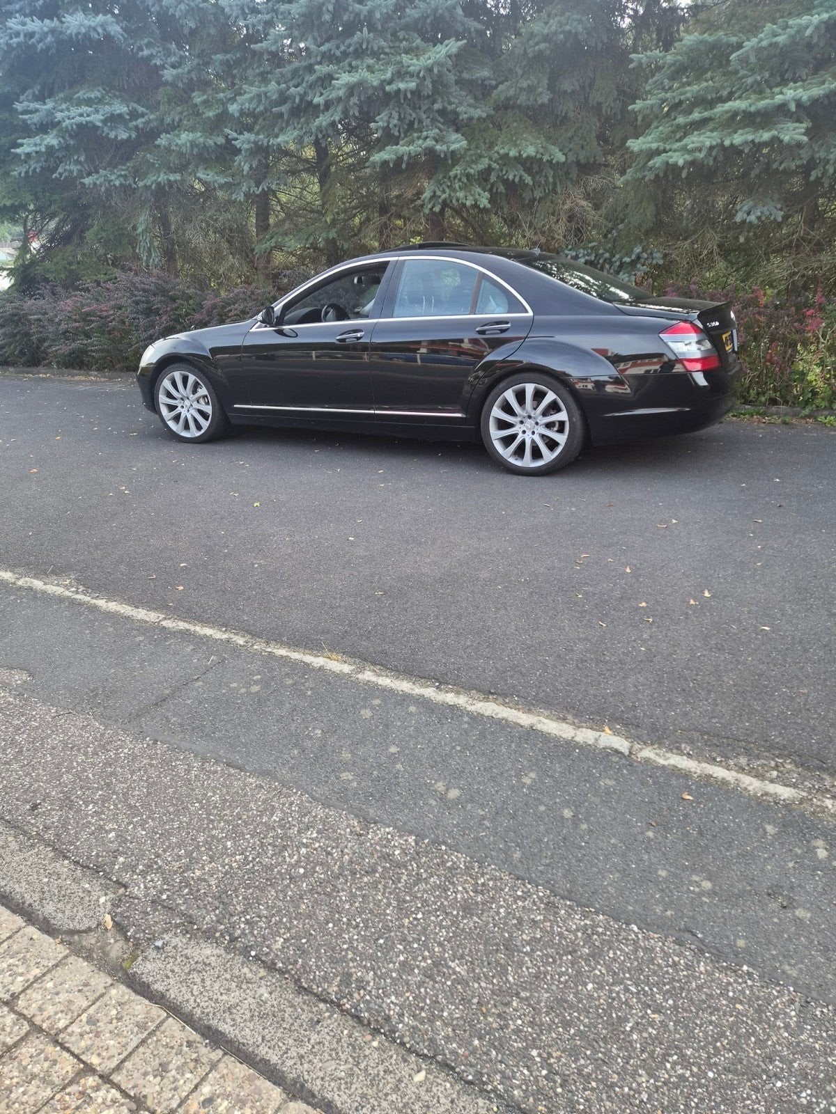 Mercedes-Benz S-Klasse 3.5 S350 AUT 2007 Zwart, Auto's, Automaat, 1780 kg, Achterwielaandrijving, Zwart
