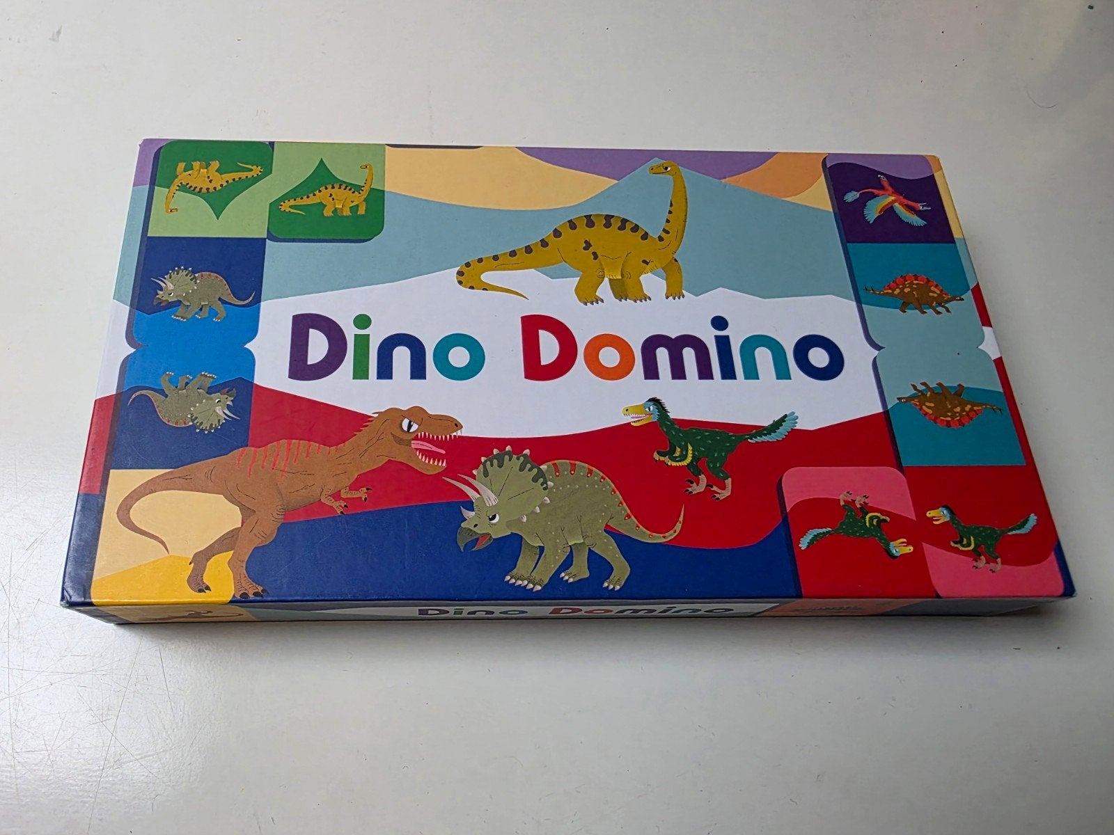 Dino Domino spel voor kinderen, Ophalen of Verzenden, Jongen of Meisje