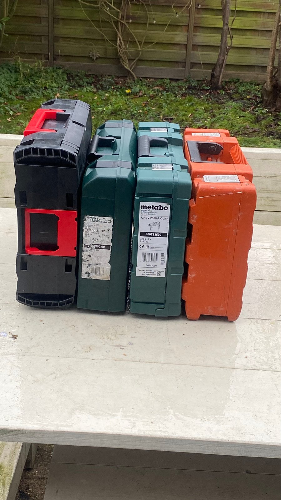 Lege gereedschapskoffers fein milwaukee matabo, Ophalen of Verzenden, Zo goed als nieuw