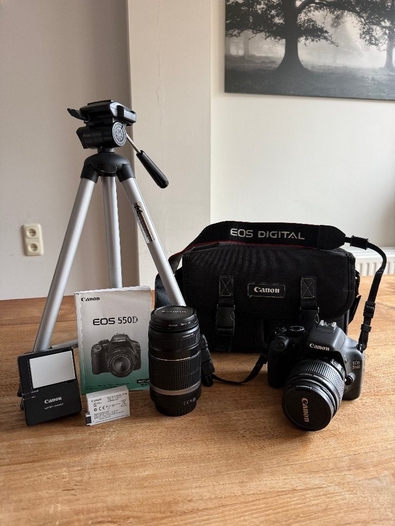Canon  EOS 550D, Geheugenkaart, Canon, 18 megapixels, Ophalen of Verzenden