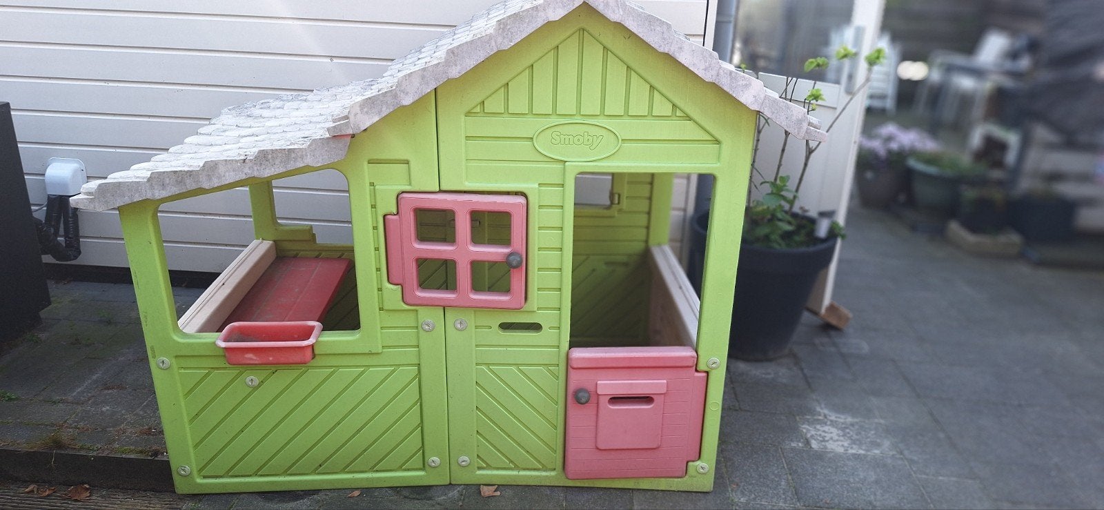 Smoby speelhuisje voor kinderen - Gebruikt, Ophalen, Gebruikt, Kunststof