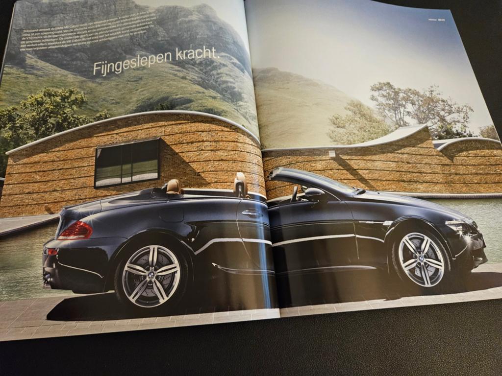 Brochure BMW M6 Coupé & Cabrio 2009, Ophalen of Verzenden, Zo goed als nieuw, BMW