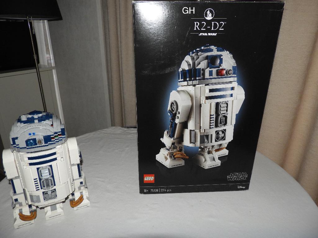 Lego 75308 R2-D2, Verzenden, Zo goed als nieuw, Complete set, Lego