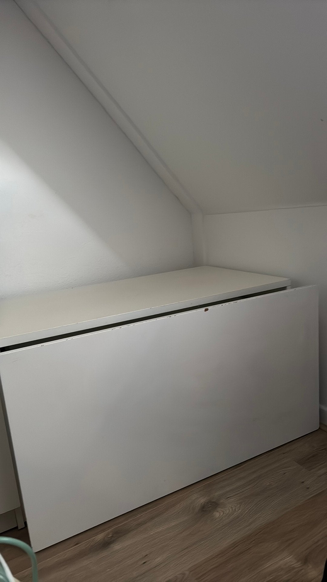 Ikea smastad kist + bijpassend bureau, Ophalen, Gebruikt, 50 tot 100 cm, Minder dan 100 cm