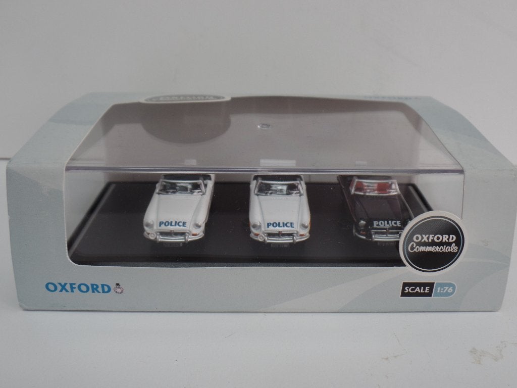 Oxford Commercials 1:76 Politie Auto Set, Ophalen of Verzenden, Nieuw, Auto, Overige merken