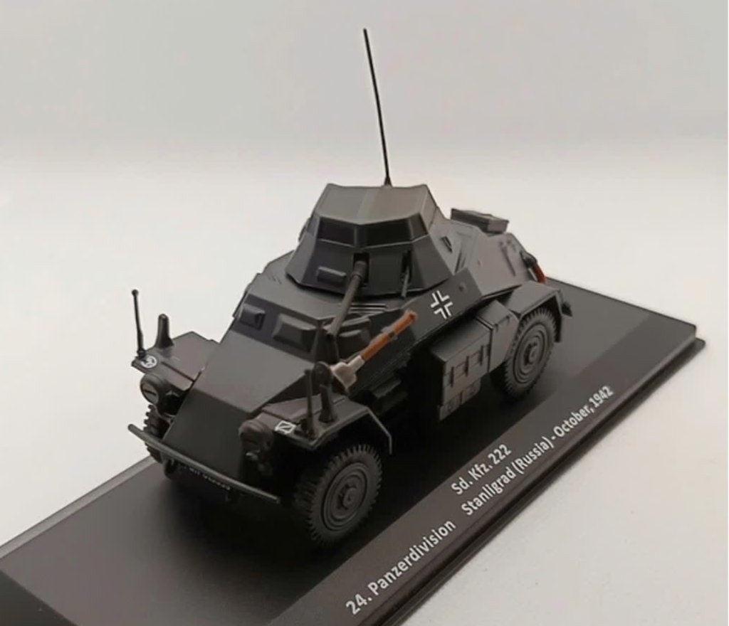 Tank SD.KFZ. 222 1942 schaal 1/43 Militaires WO II # 105, Verzenden, Nieuw, Auto, Overige merken