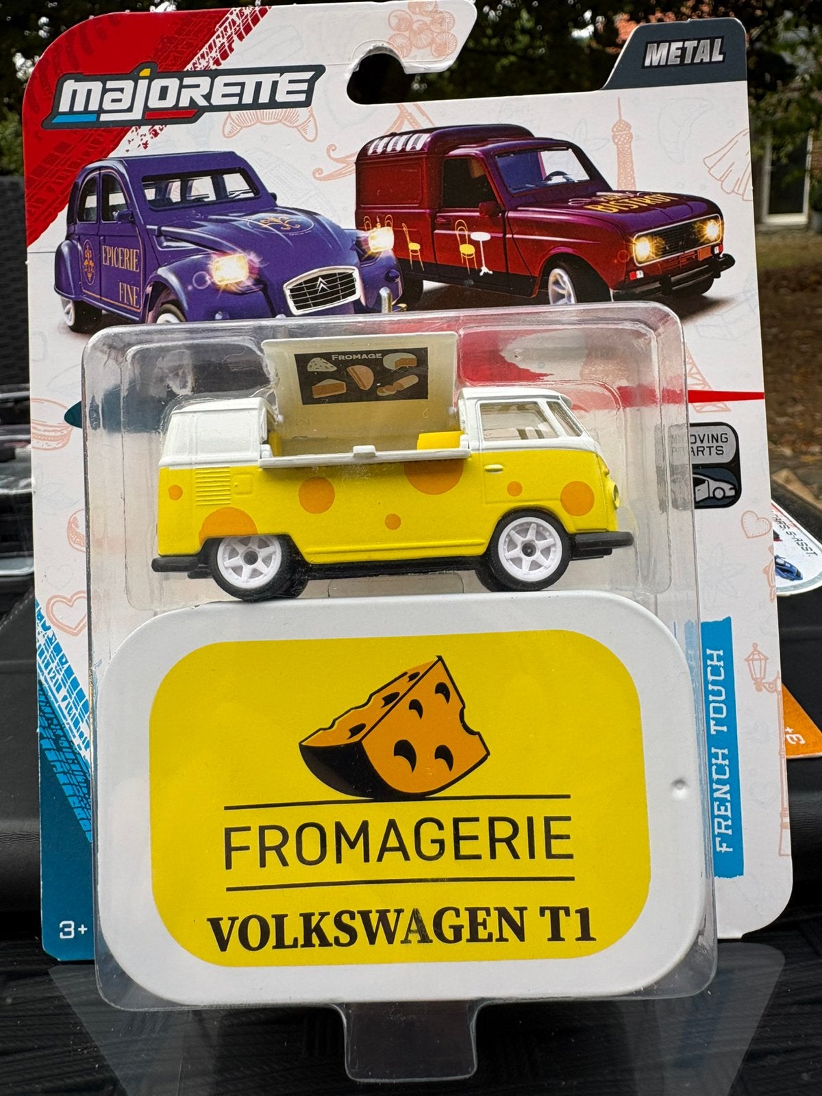 Majorette Volkswagen Transporter T1 Foodtruck FROMAGERIE, Ophalen of Verzenden, Nieuw, Auto