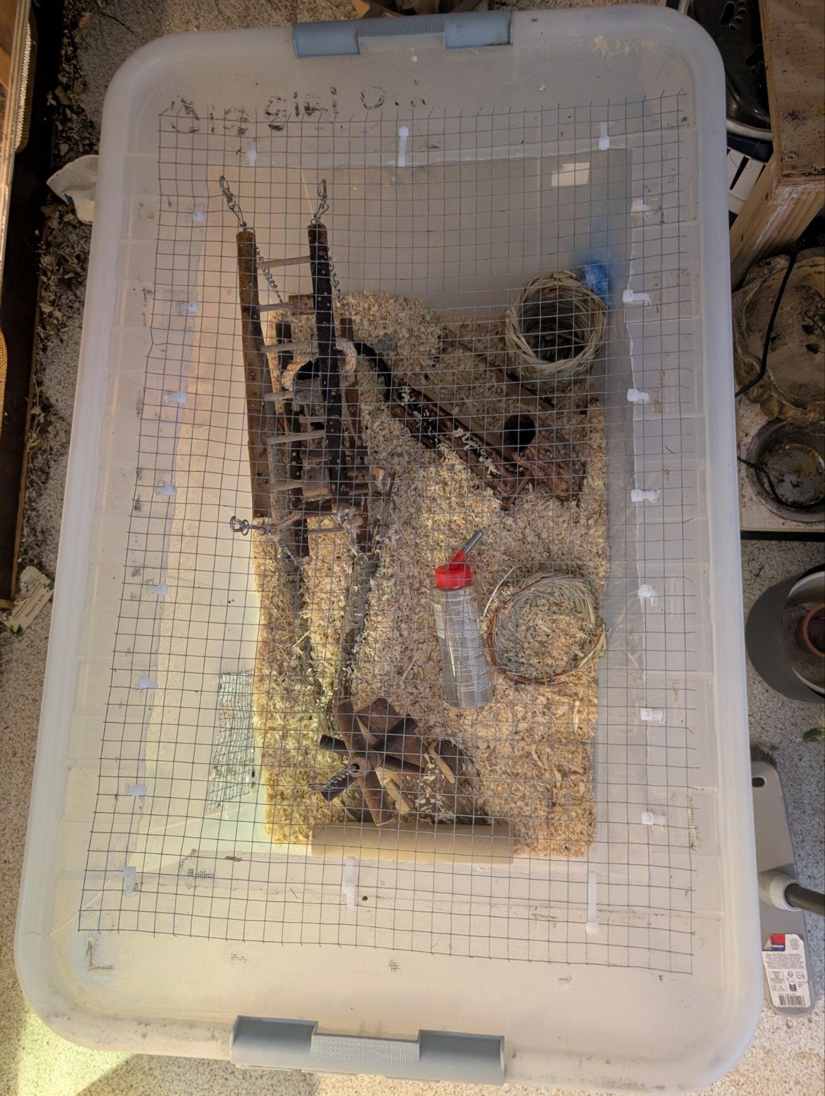 Muizen/hamsterhok opknapper, Kooi, Muis, 75 tot 110 cm, Ophalen