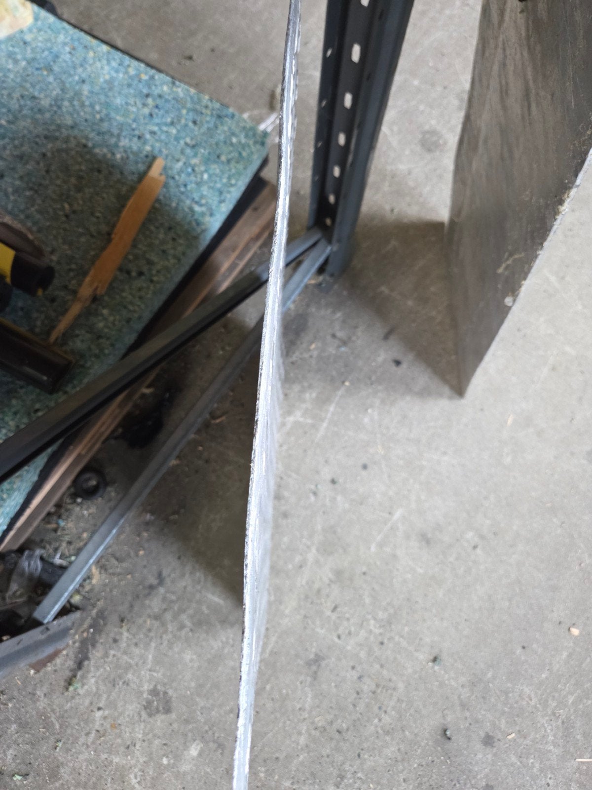 2x Aluminium Traanplaat Profiel Oprijplaat, Doe-het-zelf en Verbouw, Metalen, Ophalen of Verzenden, Gebruikt, Aluminium