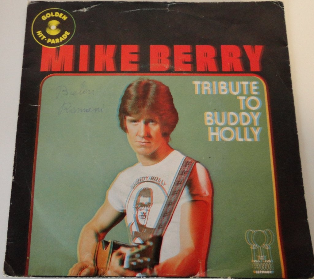 Mike Berry > Tribute to Buddy Holly, Cd's en Dvd's, Vinyl Singles, Ophalen of Verzenden, Gebruikt, 7 inch, Pop