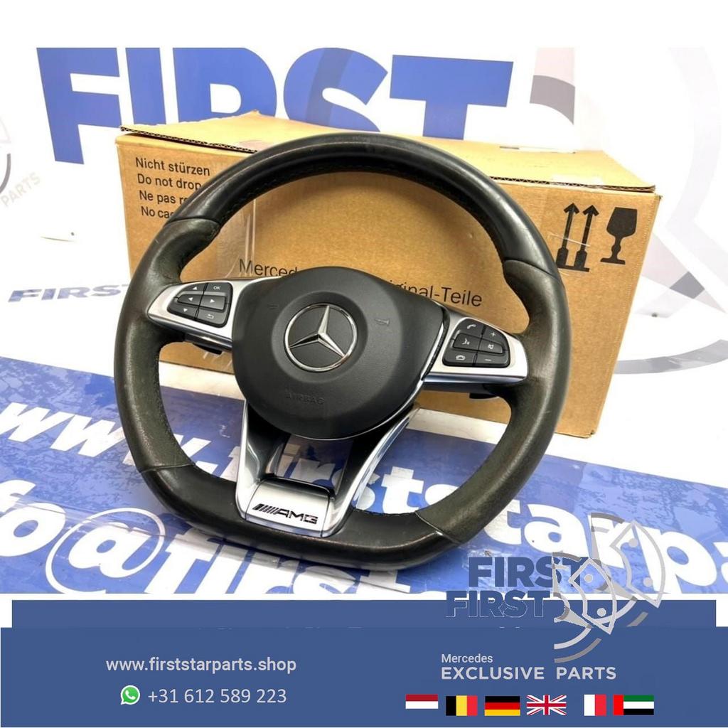 W176 A45 AMG STUUR + AIRBAG Origineel Mercedes A Klasse 2018, Gebruikt, -, Ophalen of Verzenden, -