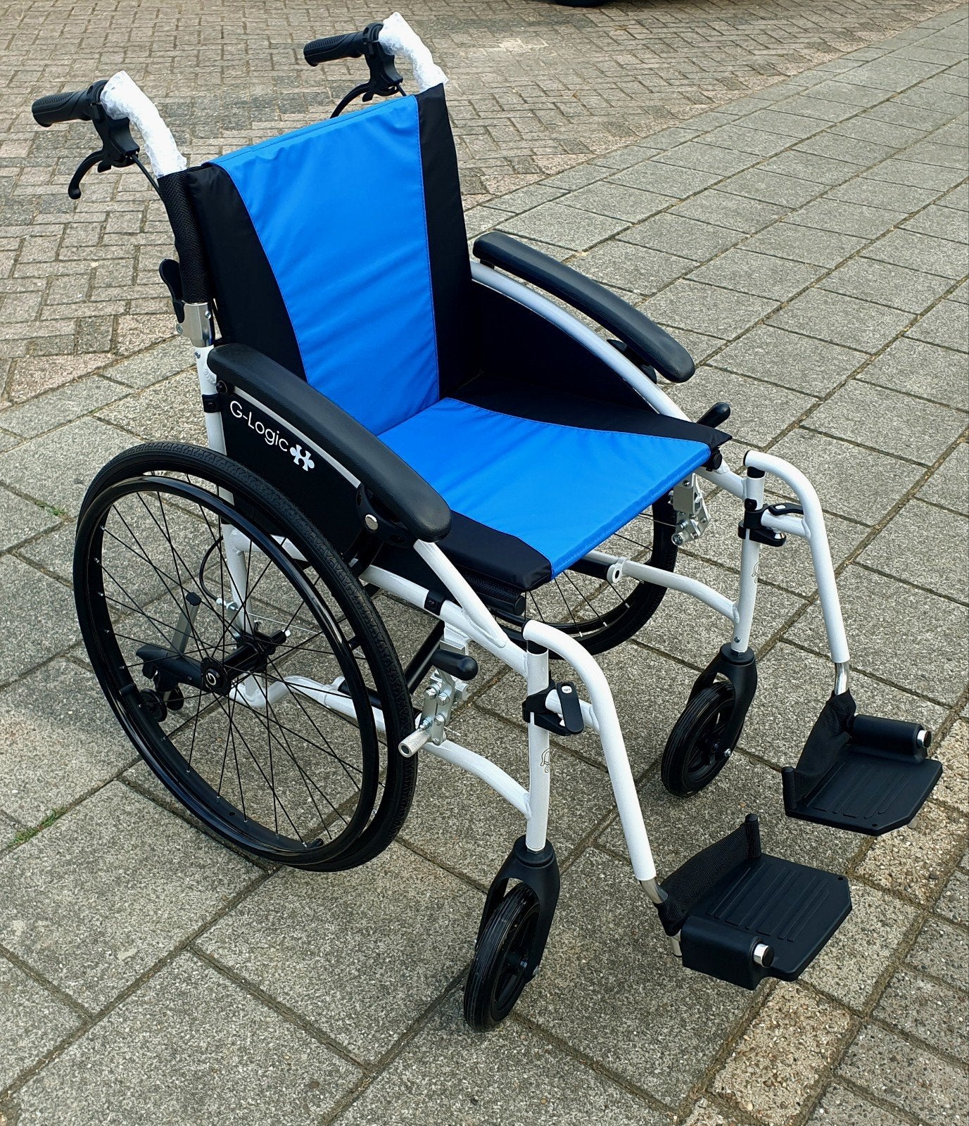 Lichtgewicht rolstoel inklapbaar Excel G-logic 45 cm NIEUW, Diversen, Rolstoelen, Excel G-Logic, Excel G-Logic, Nieuw, Duwrolstoel