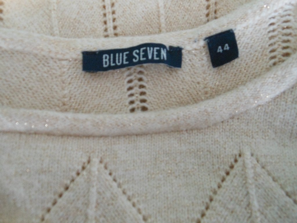 BLUE SEVEN trui maat 44 Met gouddraad., Ophalen of Verzenden, Zo goed als nieuw, Maat 42/44 (L), Overige kleuren