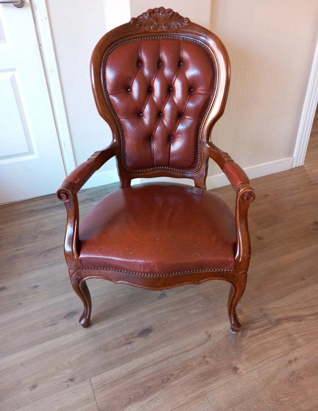 barok stoel, Ophalen