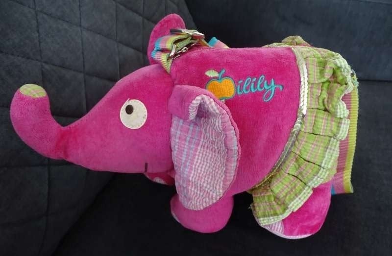 Oilily schoudertas roze olifant knuffel tas voor kinderen, Tas, Oilily, Ophalen of Verzenden, Zo goed als nieuw