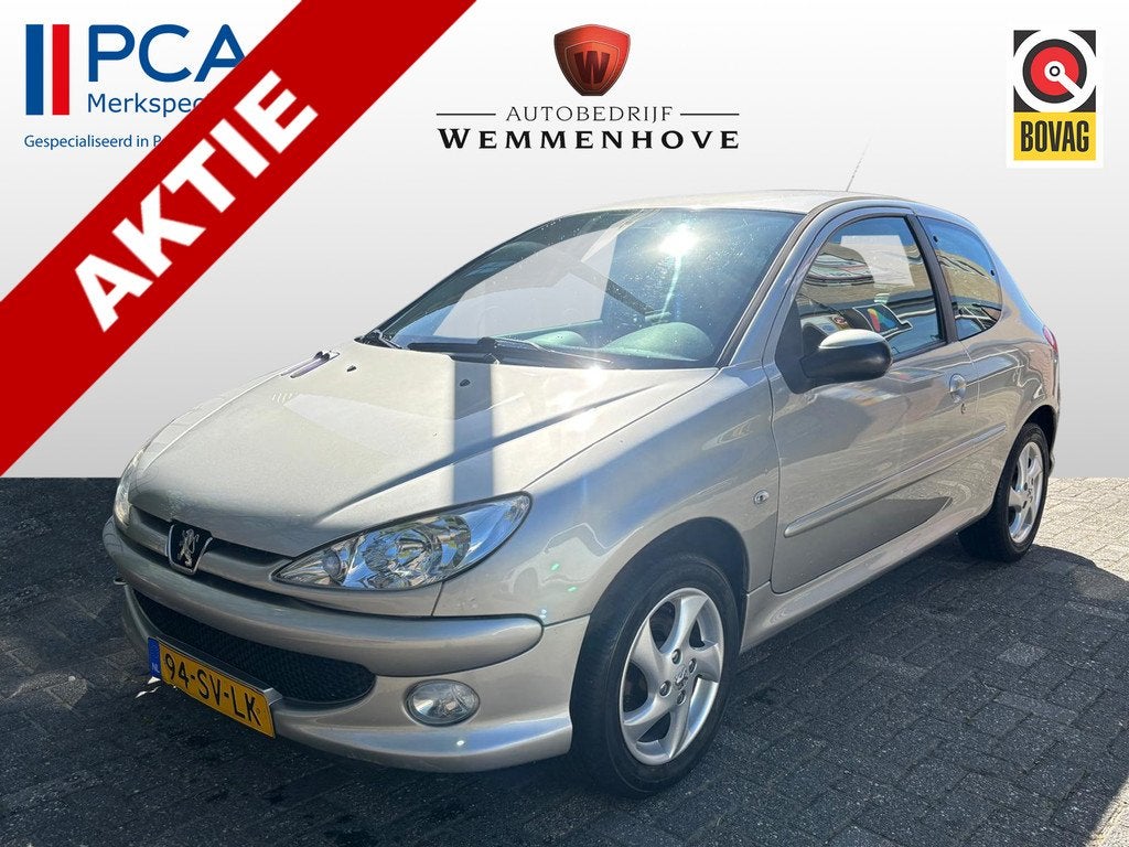 Peugeot 206 1.6-16V Air-line 3 (bj 2006), Voorwielaandrijving, 12 maanden, Bedrijf, Handgeschakeld