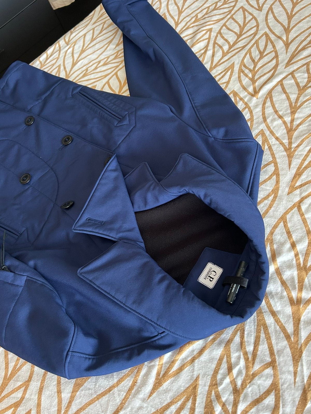 C.P. Company Soft Shell maat 52 (L) als nieuw!, Ophalen of Verzenden, Zo goed als nieuw, Maat 52/54 (L), Blauw