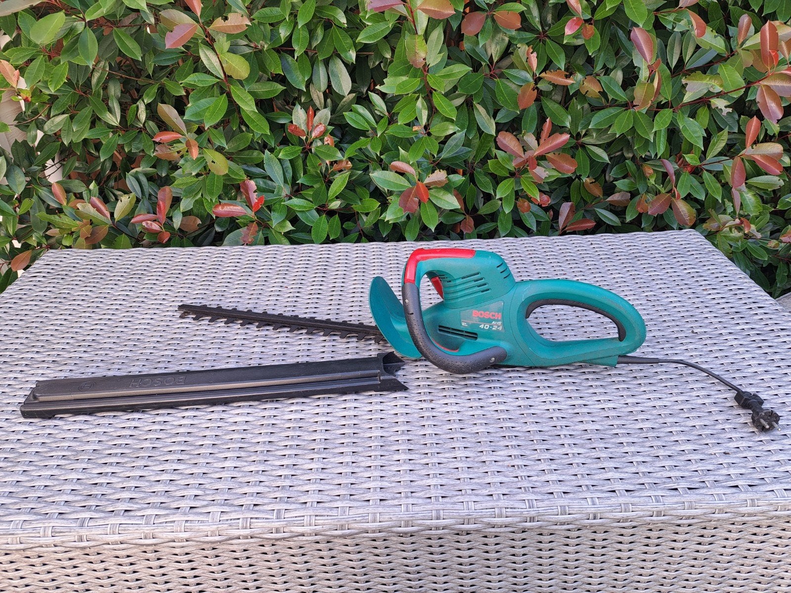 Bosch heggenschaar AHS 40-24, Tuin en Terras, Heggenscharen, Ophalen, Gebruikt, Elektrisch, Bosch.