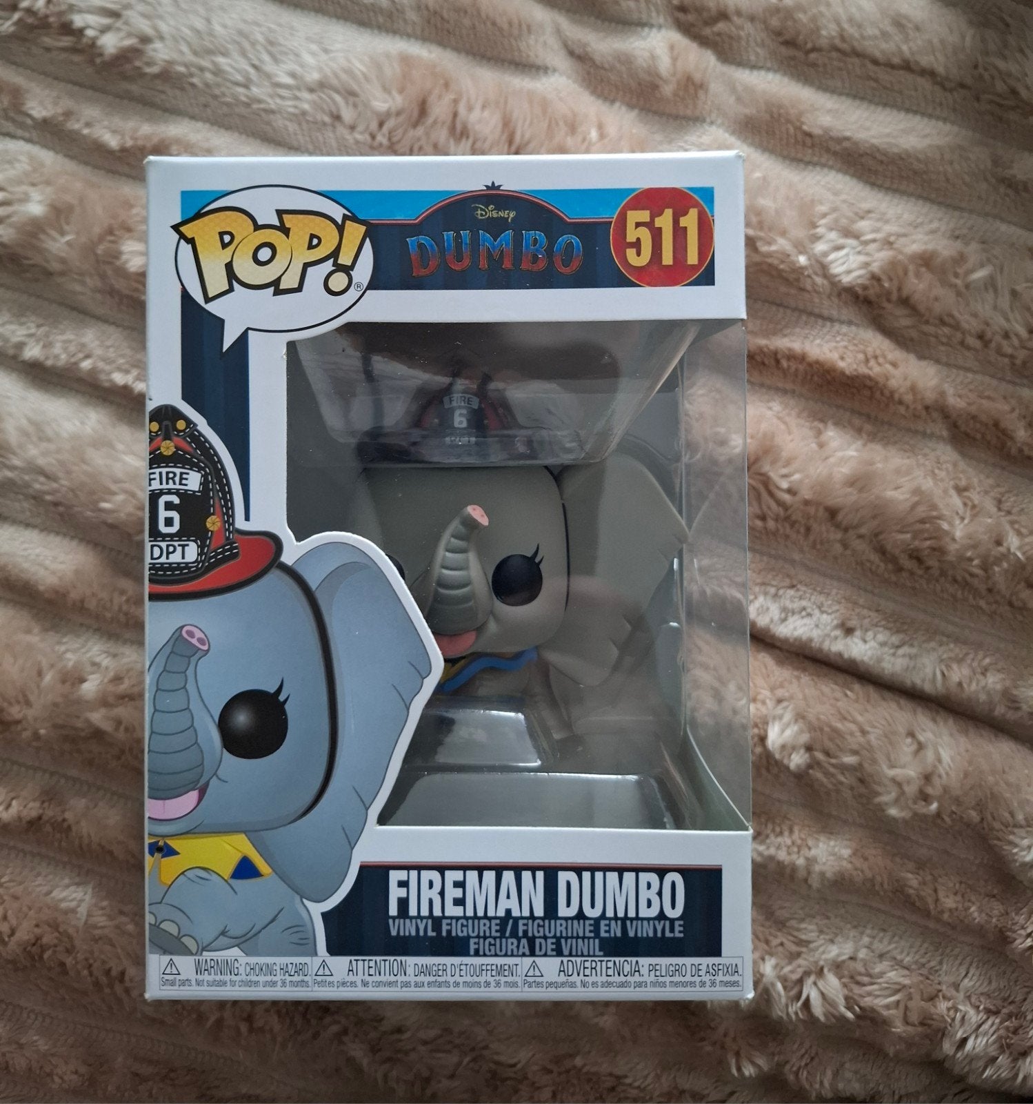 Funko Pop! Disney Dumbo 511 Fireman Dumbo, Ophalen of Verzenden, Nieuw