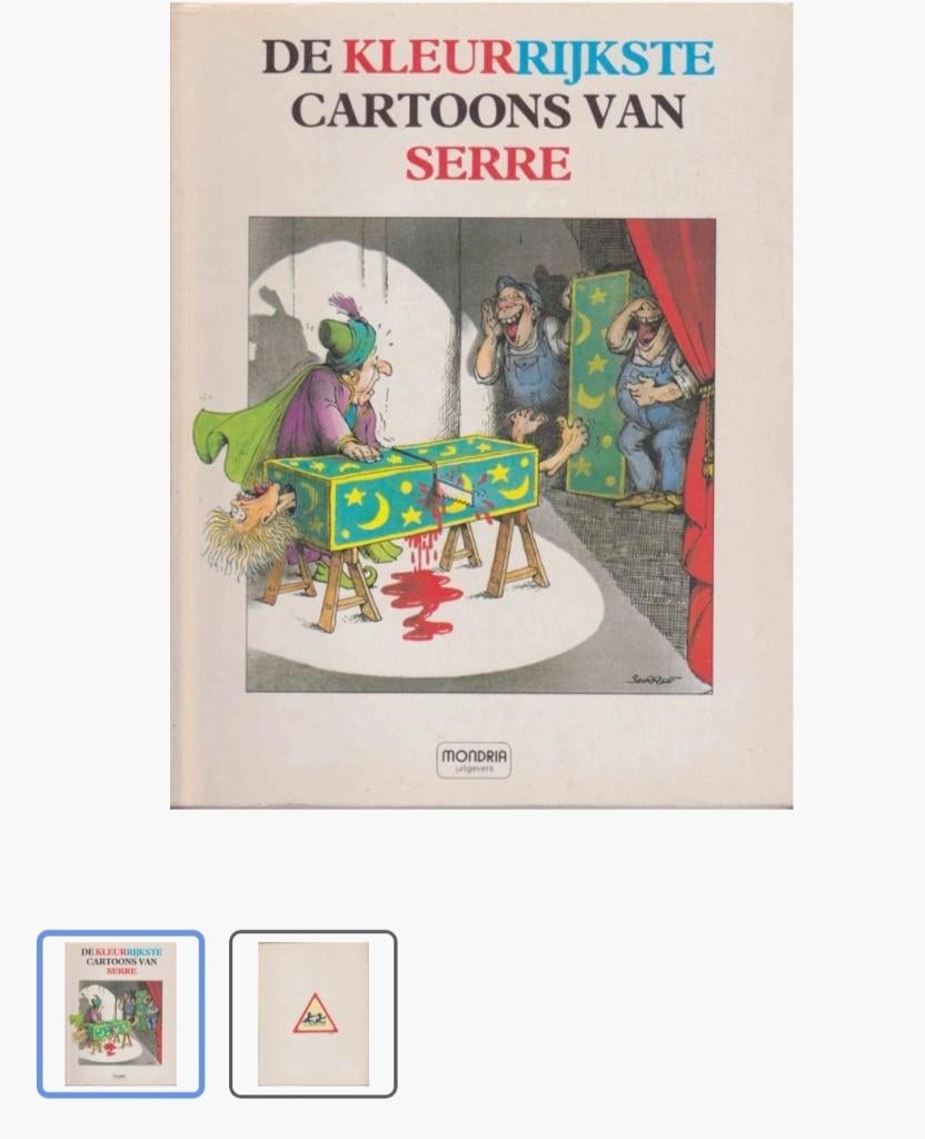 Serre Cartoons, Verzenden, Gelezen, Zie beschrijving