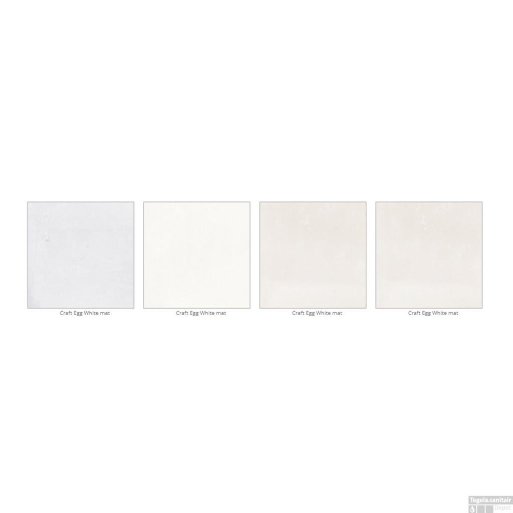 Wandtegel vt wonen white matt, Nieuw, Minder dan 20 cm, Minder dan 5 m², Wandtegels