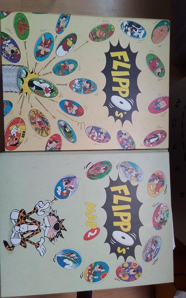 4 Flippo Albums - Complete Verzameling!, Verzamelen, Flippo's, Ophalen, Gouden Flippo's, Map, Album of Poster, Met verzamelmap(pen)