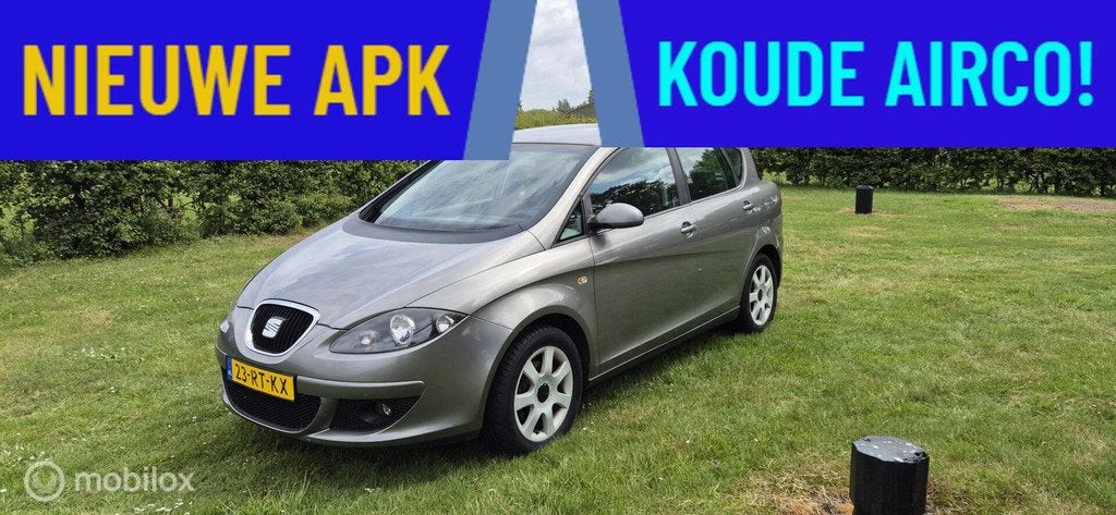 Betrouwbare Seat Toledo 1.6 Stylance Full Options NIEUWE APK, Auto's, Gebruikt, 4 cilinders, Handgeschakeld, 1319 kg