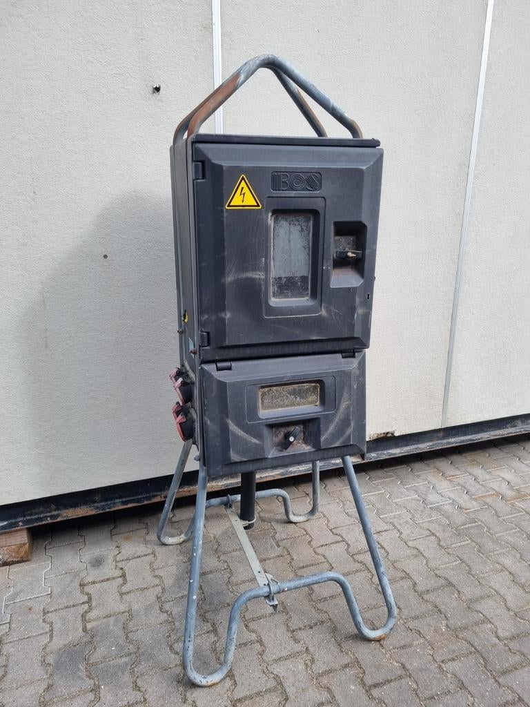 bouwstroomkast, Ophalen, Kabel of Snoer