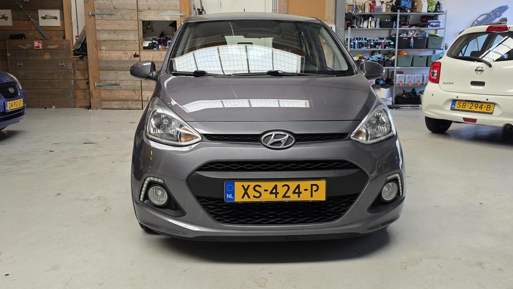 Hyundai i10 1.0i i-Motion Comfort Carplay, Airco, Bluetooth,, Auto's, Euro 5, Stof, Gebruikt, 31 €/maand