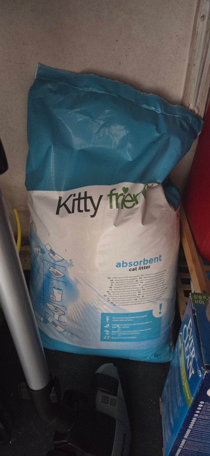 Kitty Friend Cat Litter / kattengrit 30L, Dieren en Toebehoren, Ophalen