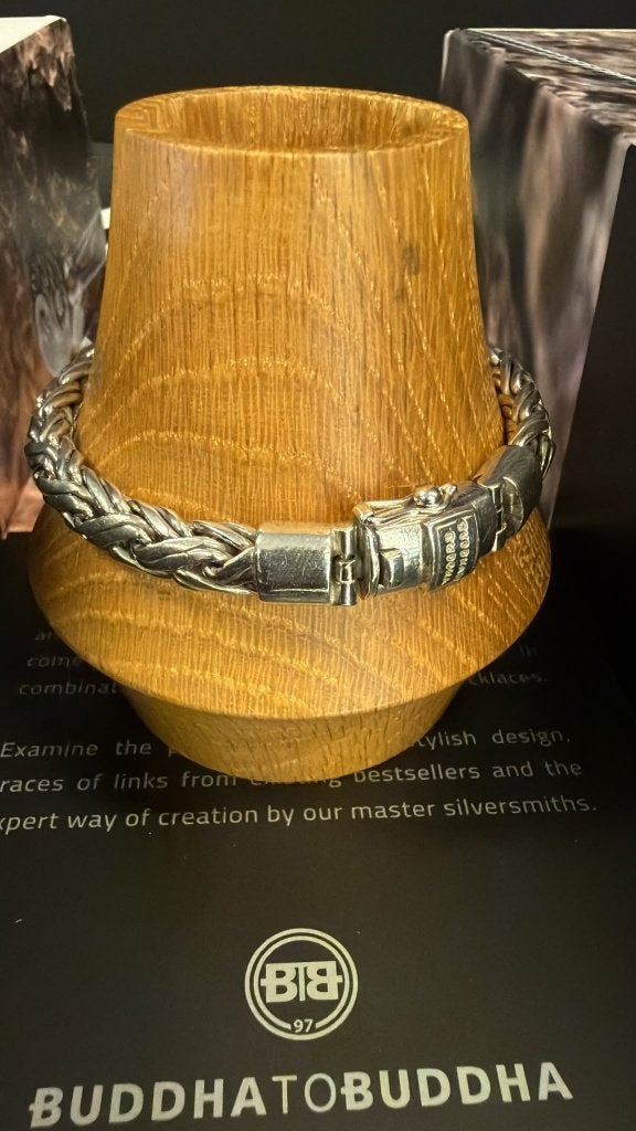 BUDDHA TO BUDDHA ARMBAND TYPE 170 F KATJA 21 CM € 299,95, Sieraden, Tassen en Uiterlijk, Armbanden, Ophalen of Verzenden, Zo goed als nieuw