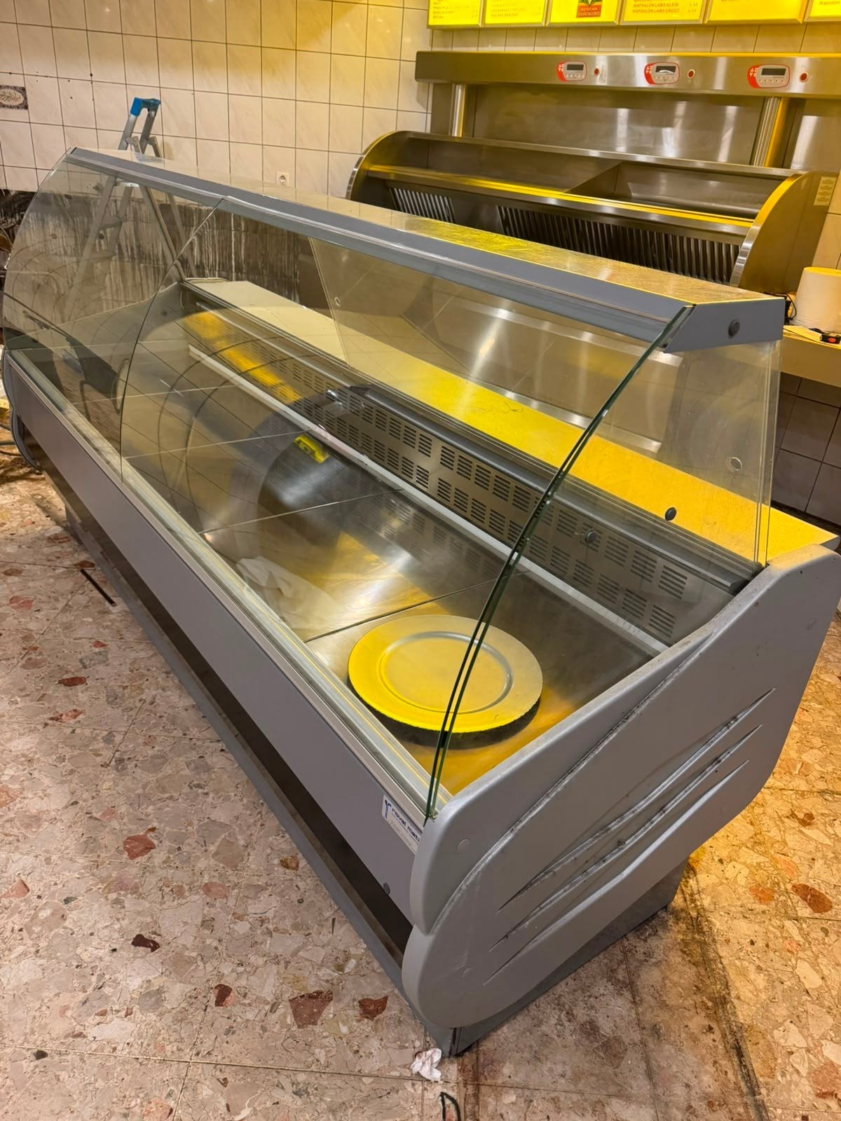 Koelvitrine, Witgoed en Apparatuur, Koelkasten en IJskasten, Ophalen, Zo goed als nieuw