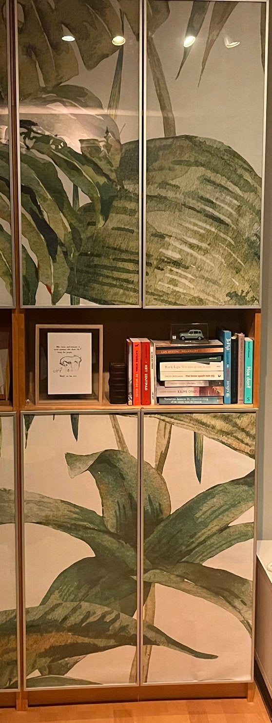 Ikea Billy vitrine deur, Ophalen, 200 cm of meer, 50 tot 100 cm, 25 tot 50 cm