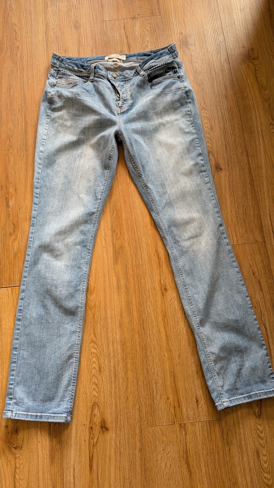 Street One spijkerbroek, Ophalen of Verzenden, Zo goed als nieuw, Blauw, W30 - W32 (confectie 38/40)