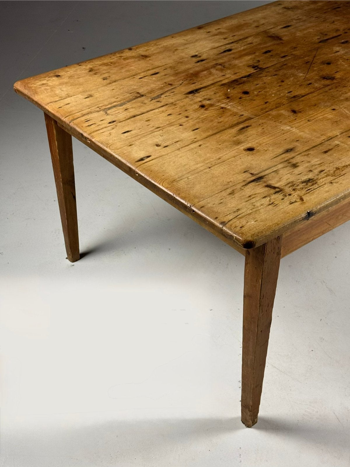 Engelse eettafel grenen antiek, Ophalen of Verzenden