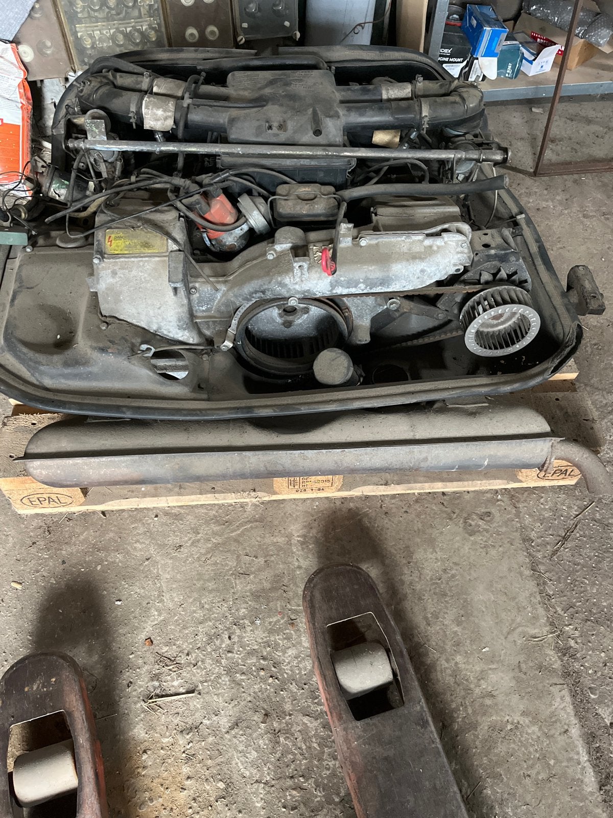 Vw t3 2.0 CU motor compleet, Auto-onderdelen, Ophalen, Volkswagen