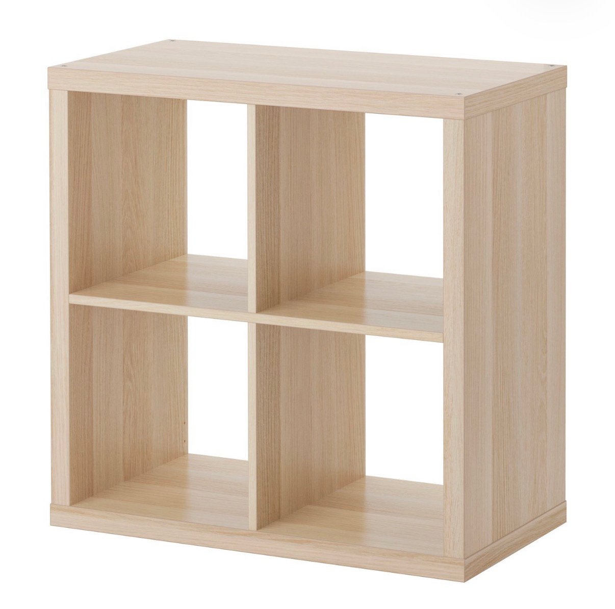 TE KOOP: KALLAX kast 2x2 vaks lichtbruin, Huis en Inrichting, Ophalen, Zo goed als nieuw