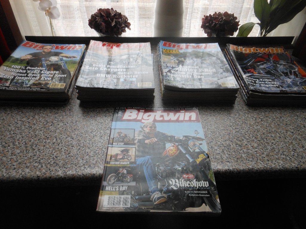 Bigtwin motorboeken - Diverse edities, Ophalen, Gelezen, Diverse, Algemeen