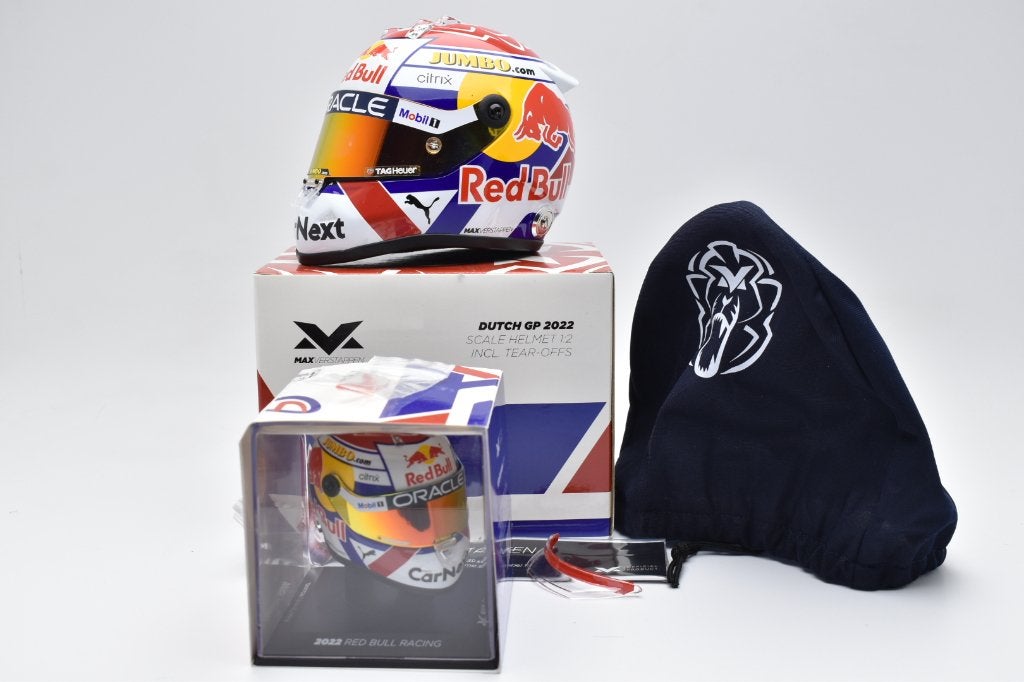 Schubert Max Verstappen Dutch GP 2022 helmen 1:4 & 1:2 Nieuw, Ophalen of Verzenden, Nieuw, Overige typen