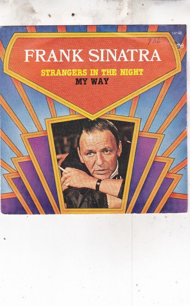 Frank Sinatra ( Dubbel hit  1972 ), Ophalen of Verzenden, Gebruikt, 7 inch, Pop